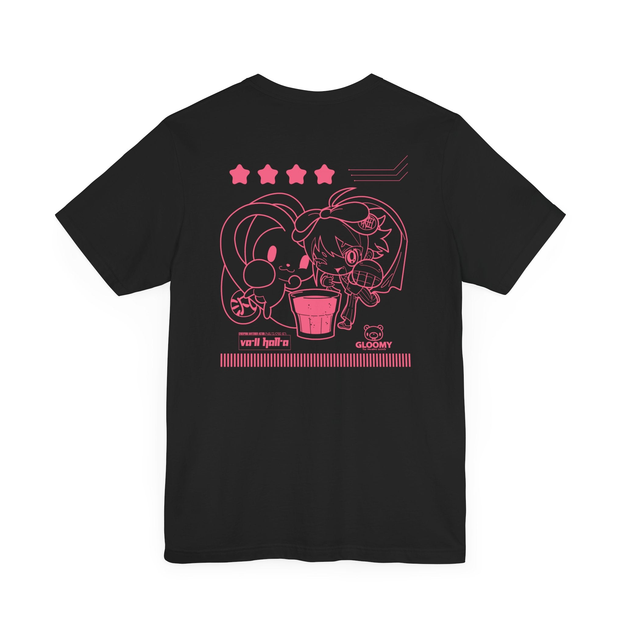 VA-11 HALL-A x Gloomy Bear Dana Tee - Merenge Doll ver